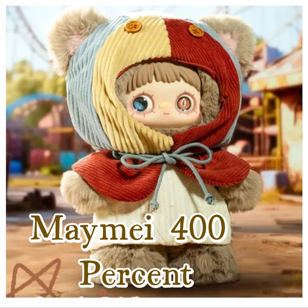 Maymei Forgotten Funfair 400% Series Plush - HOT AIR‎ BALOON TOUR GUIDE - NIB